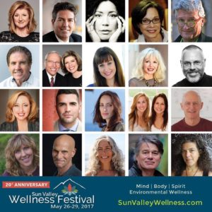 Arianna Huffington keynote, Sondra Sneed at the Sun Valley Wellness Festival