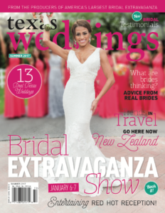 Texas Weddings' Magazine Summer 17 issue