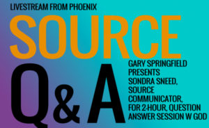 Sondra Sneed performs a QA-SOURCE - hosted by Gary Springfield